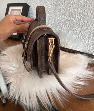 Bolso Louis Vuitton Marrón y Dorado