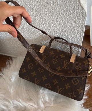Bolso Louis Vuitton Marrón y Dorado