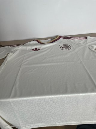 Camiseta Selección Española Adidas Blanca Talla M