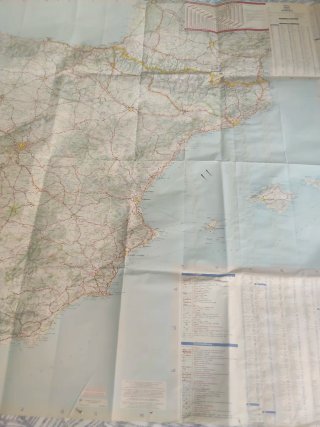 Mapa Michelin España Portugal Baleares Gigante