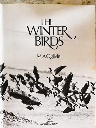 Libro fotografico natura - Winter Birds 1976