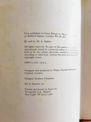 Libro fotografico natura - Winter Birds 1976
