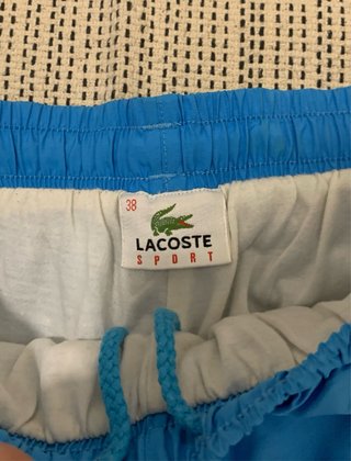 Pantalones Lacoste Vintage Azul