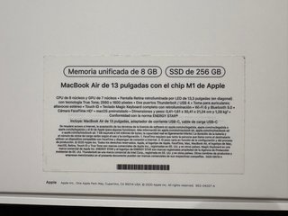 MacBook Air M1 Gris Espacial 256GB