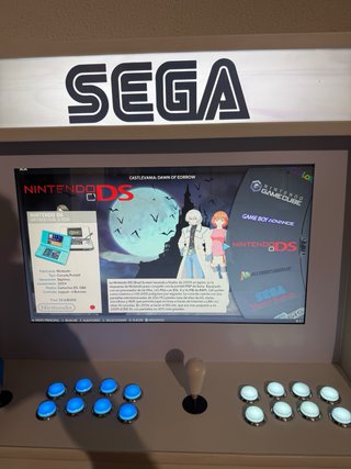 Recreativa Arcade Bartop SEGA Pared
