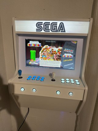 Recreativa Arcade Bartop SEGA Pared