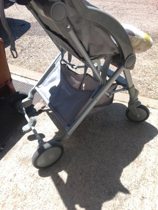 Carrito de paseo rosa