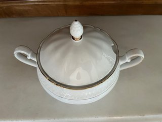 Consomé Eschenbach Bavaria Porcelana Dorada