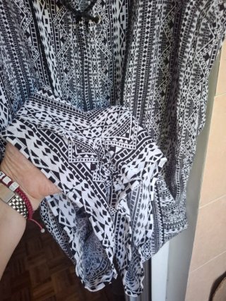 Mono corto Atmosphere estampado