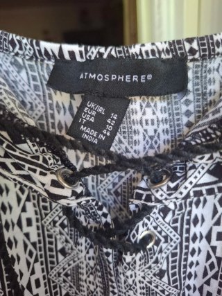 Mono corto Atmosphere estampado