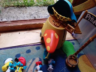Lote de figuras de Los Pitufos