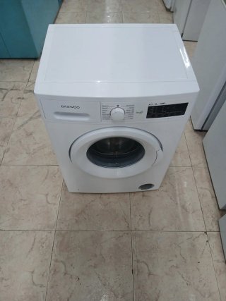 Lavadora Daewoo Blanca