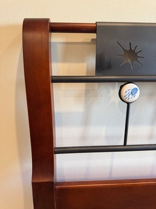 Cabecero de madera para cama de 150cm