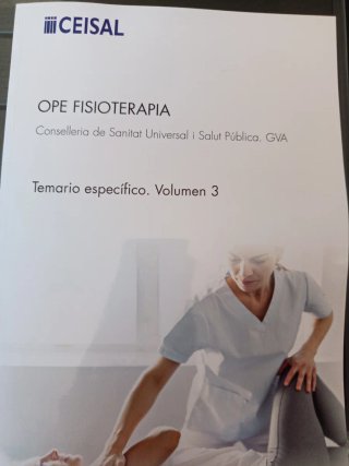 Pack libros oposiciones Fisioterapia Sanidad