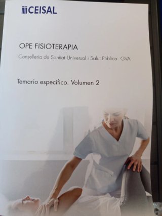 Pack libros oposiciones Fisioterapia Sanidad