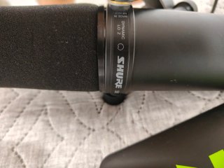 Micrófono Shure SM7B Dinámico Negro