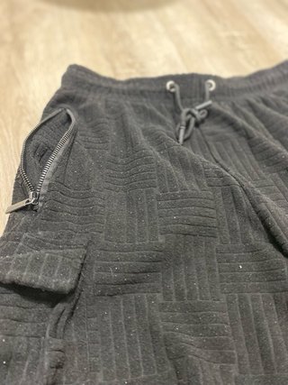 Stone Island Pantalón Corto Negro