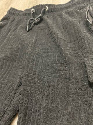 Stone Island Pantalón Corto Negro