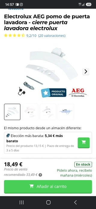 Lavadora Electrolux 8kg 1200rpm
