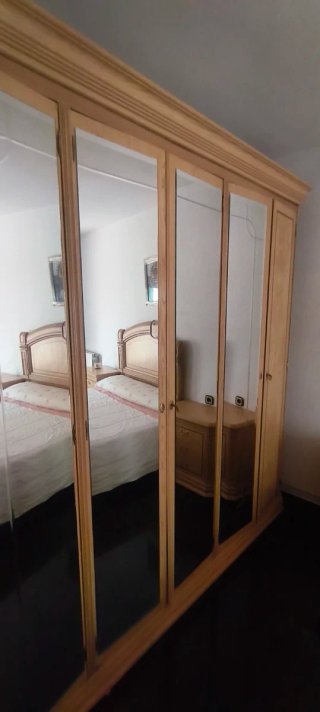 Conjunto dormitorio matrimonio madera