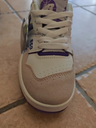 Zapatillas New Balance 550 Morado/Blanco