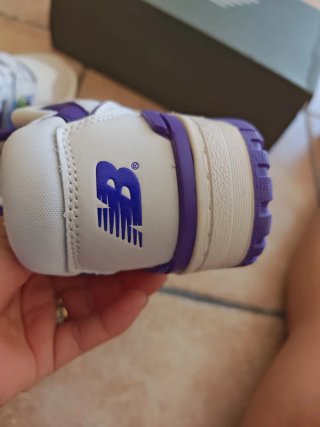 Zapatillas New Balance 550 Morado/Blanco