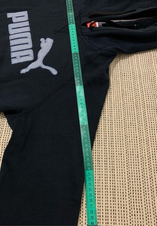 Sudadera Puma con capucha negra