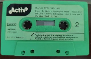 The Beatles - 2 Cassettes Hits 1962-1966