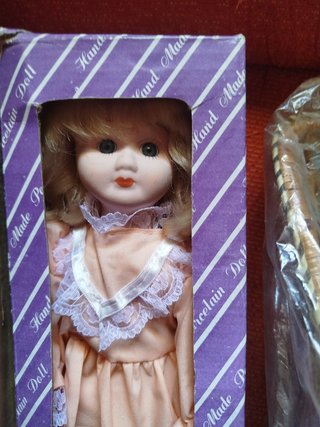 2 Muñecas Porcelana Lovely Bonnie