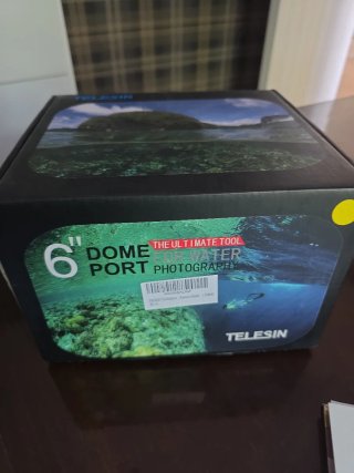Telesin 6 Dome Port para fotografía acuática