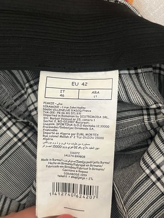 Pantalones de mujer a cuadros