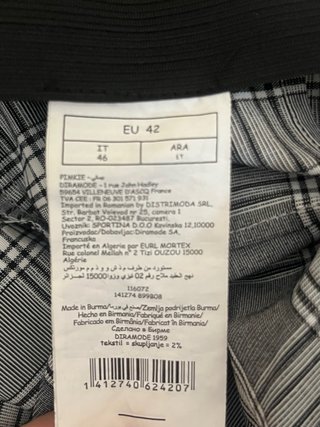 Pantalones de mujer a cuadros