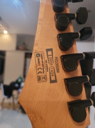 Guitarra Eléctrica Ibanez Negra