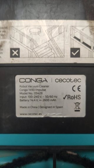 Conga 1490 para piezas
