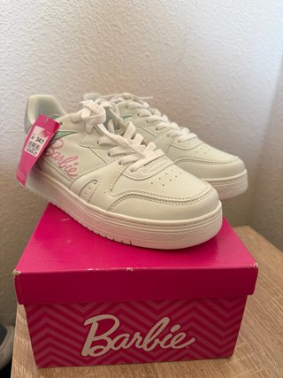 Zapatillas Barbie Blancas Talla 38