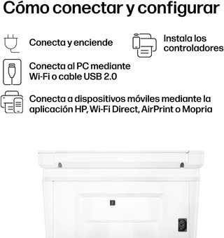HP LaserJet M140w impresora láser Wi-Fi