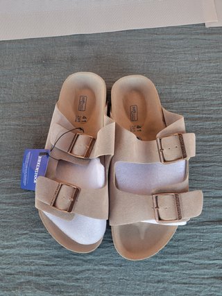 Sandalias Birkenstock Beige Talla 41