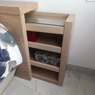 Cabecero cama Ikea madera