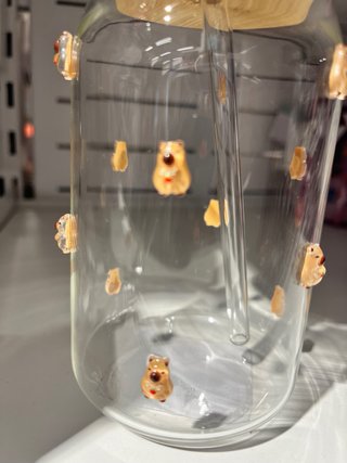 Bicchieri con tappo in bambù e cannuccia