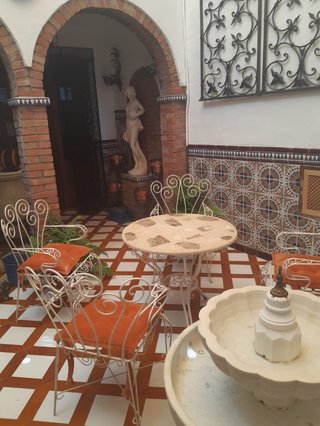 Mesa y Sillas Forja Jardín