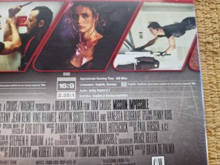 Mission Impossible Blu Ray & DVD - Nuevo Sellado