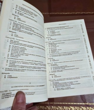 Libros derecho internacional de Díez de Velasco