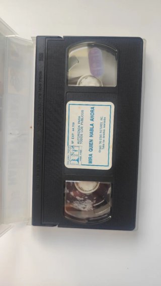 VHS Mira Quién Habla Ahora (Español)