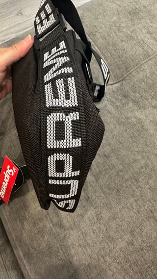 Bolso bandolera Supreme negro nuevo