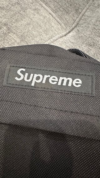 Bolso bandolera Supreme negro nuevo