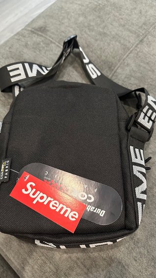 Bolso bandolera Supreme negro nuevo