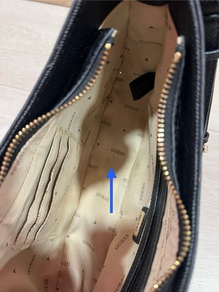 Bolso Hombro Guess Noelle Negro Original