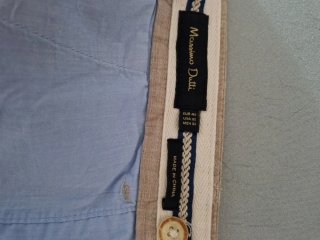 Pantalones de lino Massimo Dutti 42