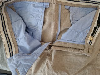Pantalones de lino Massimo Dutti 42