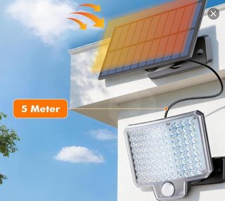 Lampada Solare LED con Sensore Movimento